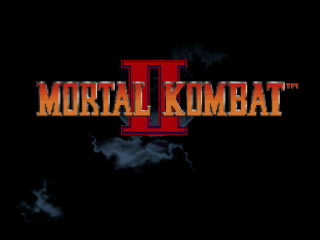 Mortal Kombat II title screen for Super Famicom